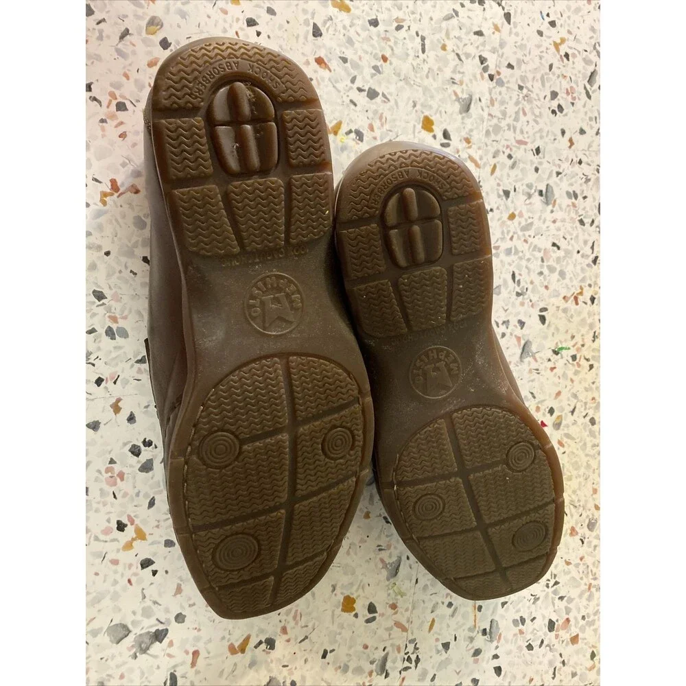 Men’s Mephisto 8.5 M Cool-Air Slip On Brown Soft Leather Shoes